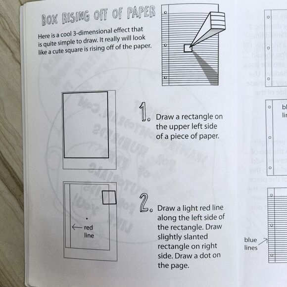 Drawing for Kids: How to Draw Cool Things, Stuff, Optical Illusions, 3D Ltr 3in1 - Picture 4 of 9